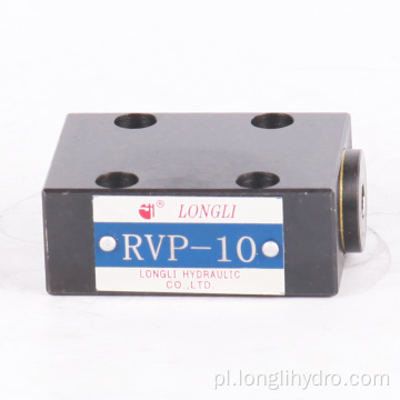 Rexroth RV RVP Hydraulic Sandwich Check Valve Typy